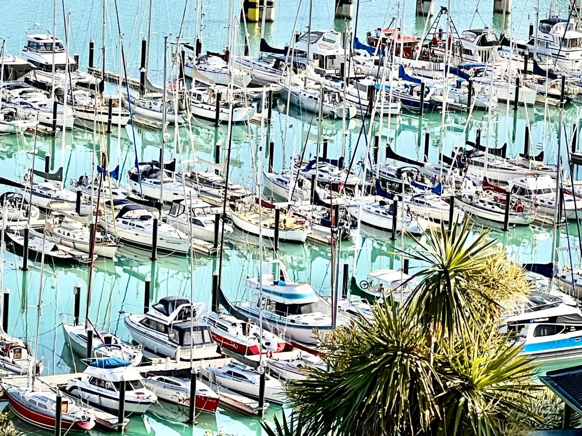 Sea Views In Luxury At Lyttelton Boatique House - 14 Km From Christchurch Buitenkant foto